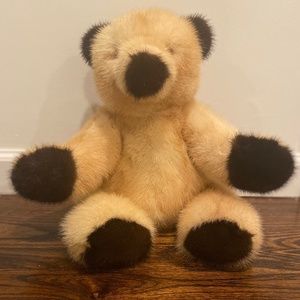 Delicate Mink Fur Teddy Bear